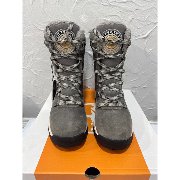 Timberland Women's Chocorua Tall Lace-Up Waterproof Snow Boot Gray - Size: 8.5 - Picture 1 of 7